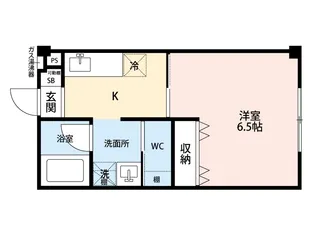 ドルチェヴィータOY【2階】の間取り