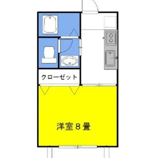 グラシアス ペール【1階】の間取り
