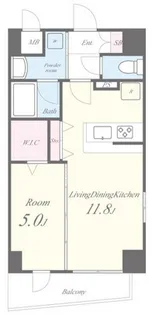 テ レジャンデール護国寺WEST【3階】の間取り