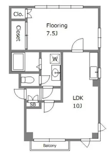 M・Y池尻ハイツ【3階】の間取り