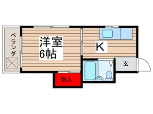 ハイツオークフィールド【2階】の間取り