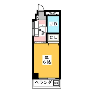 小峰ビル【2階】の間取り