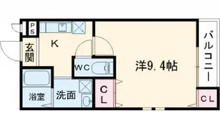 フジパレス堺鳳中町ノース【2階】の間取り