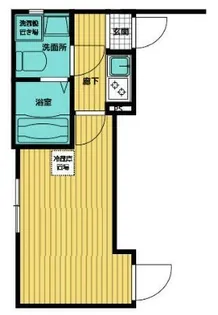 セゾン・ド・シュシュ【1階】の間取り