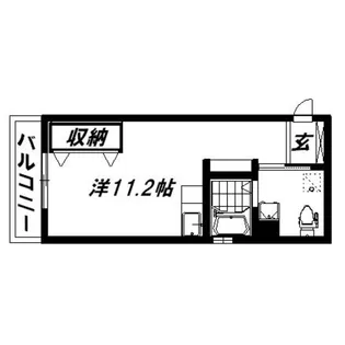 Felicita二星【3階】の間取り