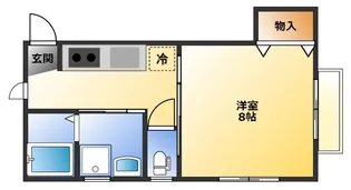 ア・ニーラ北仙台【1階】の間取り