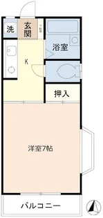 エステマルサII【2階】の間取り