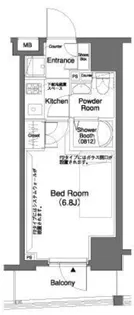 パークキューブ笹塚【3階】の間取り