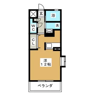 GARNISH I【1階】の間取り