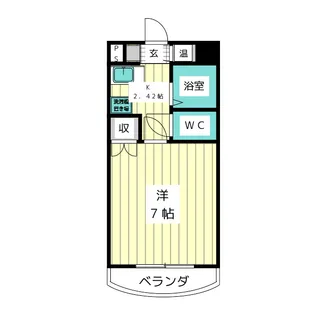 ヒバリヒルズ【3階】の間取り