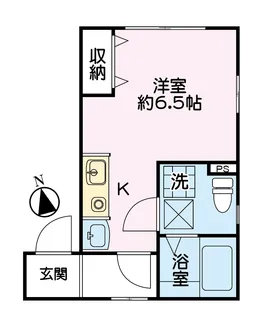 フォルテナ弘明寺【1階】の間取り