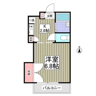 アルスビレッジ【2階】の間取り