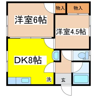 さいとうハイツ【2階】の間取り