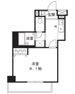 ラフィネ・モナミ【2階】の間取り
