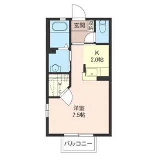 フェリーク【2階】の間取り