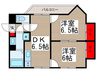 渋谷レジデンス【4階】の間取り