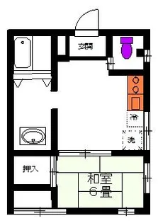 八百錦ビル【3階】の間取り