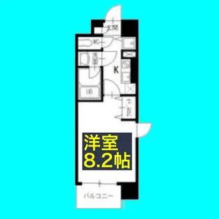 グレイス大須【2階】の間取り