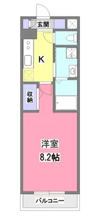 エポック【3階】の間取り