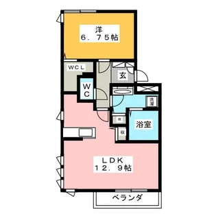 Bledisloe【3階】の間取り