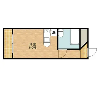 城北シティハイツ【3階】の間取り