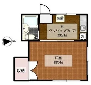 マーメイドはうす【2階】の間取り
