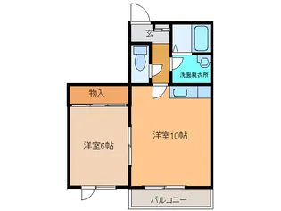コーポ愛生【2階】の間取り
