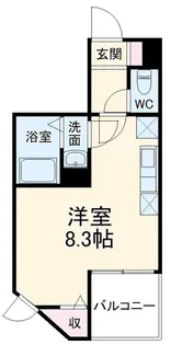 サンライズ【4階】の間取り