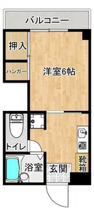 エーエフシーハイツ【2階】の間取り