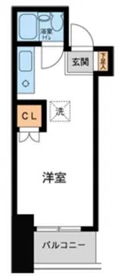コスモヒロ南台【4階】の間取り