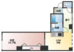 ベルブライト【2階】の間取り