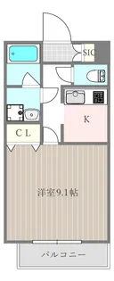 RamsesA錦町【1階】の間取り