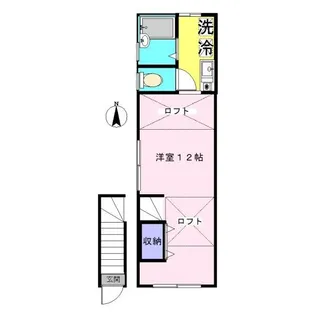 コーポバニアン【2階】の間取り