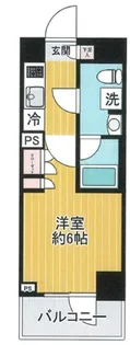 ベルグレード川崎AZ【3階】の間取り