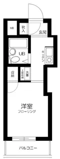 スカイコート世田谷用賀【4階】の間取り