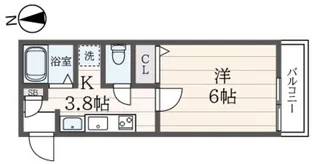KATZENHEIM【2階】の間取り