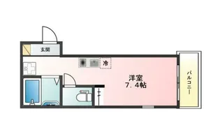 R・プレイス東新宿【3階】の間取り