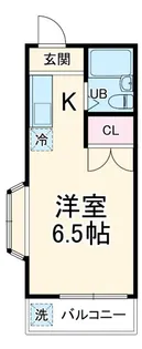 レジデンス今川【2階】の間取り