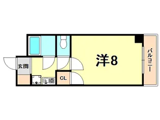 ステューディオ46【3階】の間取り