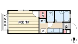 ハイムソレイユ【2階】の間取り