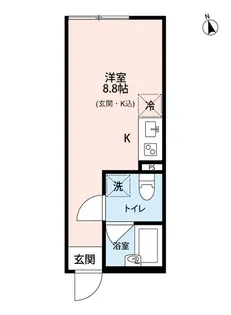 リラート八王子【3階】の間取り
