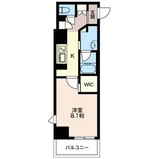 グランドール新宿【2階】の間取り