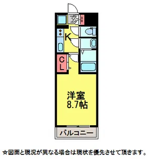 アリエッタ【1階】の間取り