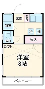 ハイツサンライズ【1階】の間取り