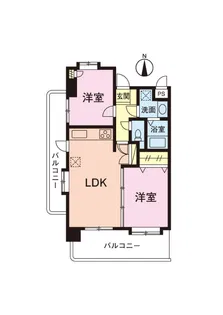 藤和西船橋コープ【3階】の間取り