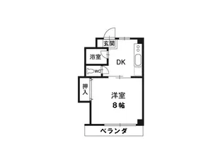 アビタシオンハラ【1階】の間取り