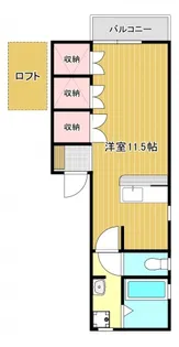 ラピスラズリ【2階】の間取り
