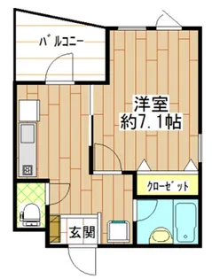 プリマヴェーラ川崎【1階】の間取り