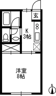 第2クレストホーム【2階】の間取り