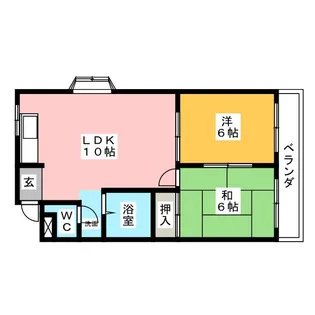 メゾン・シープ【1階】の間取り